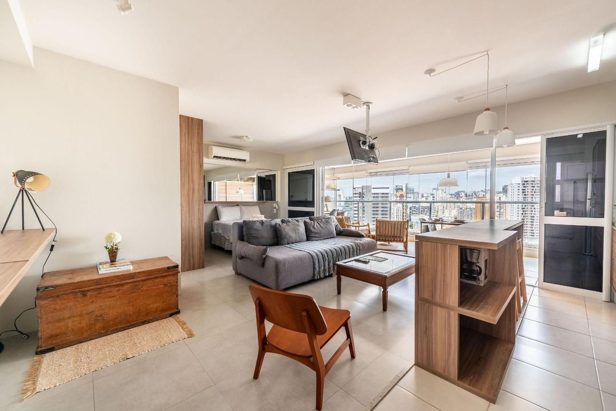 Loft Sofisticado Com Vista Incrivel - Dna256 * Sao Paulo