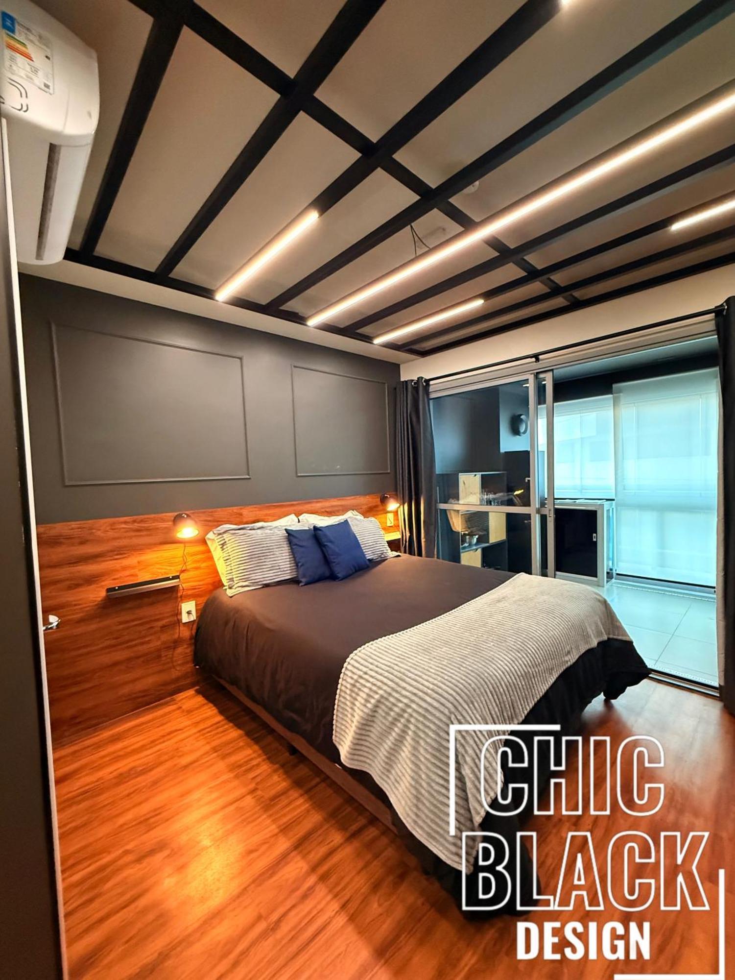 Chic Black Design - Zpinheiros Apartamento *