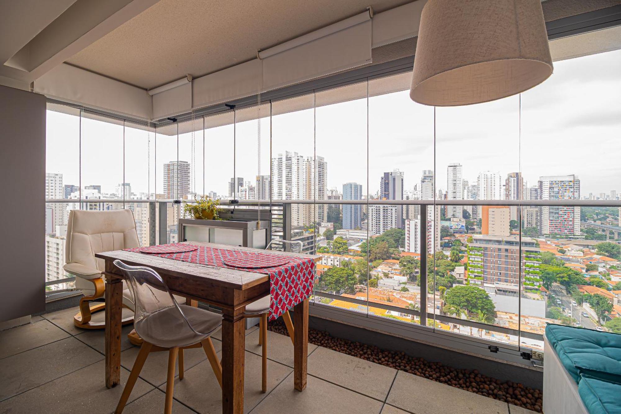Nude Stay Habitarte Brooklin - Varandao Com Vista Incrivel - Piscina Sauna E Academia - Ate 3 Pessoas